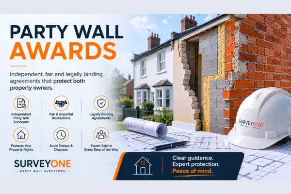 Contact our team today to see if you require party wall awards Richmond