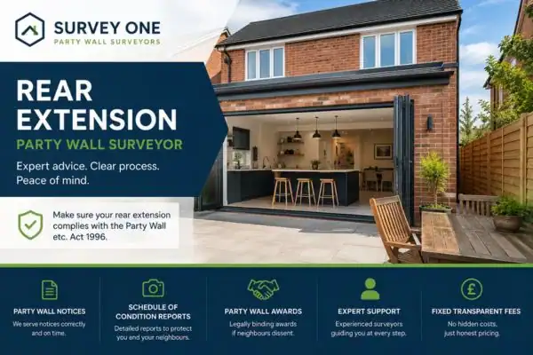 How we can create a party wall agreement for your rear extension Richmond
